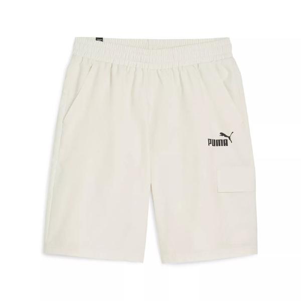 PUMA PUM ESS WOVEN CARGO SHORTS 9'' ALPINE SNOW