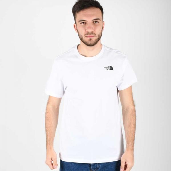 THE NORTH FACE  NTF M S/S REDBOX TEE TNF WHITE