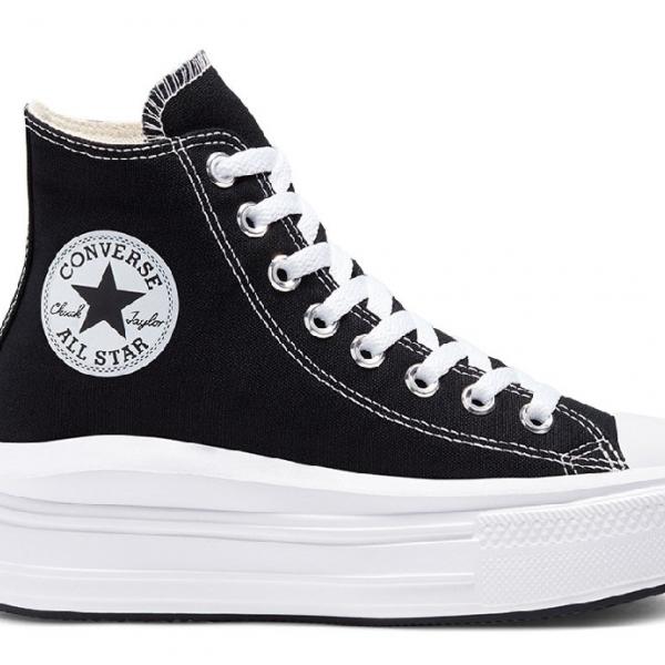 CONVERSE CON CTAS MOVE HI BLACK/NATURAL IVORY/WHITE