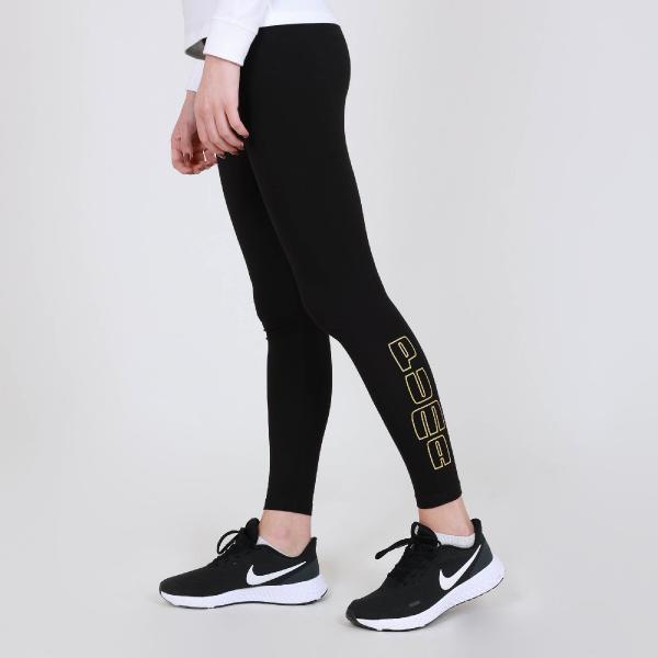 PUMA Holiday Leggings,Puma Black-Gold