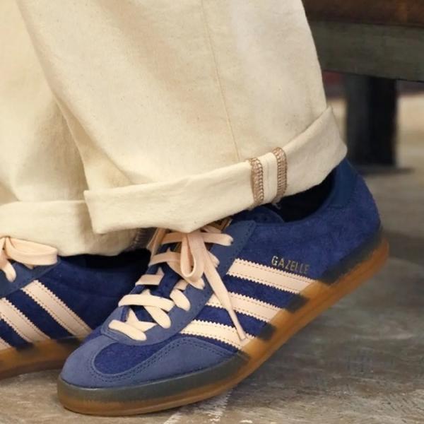 ADIDAS ADI GAZELLE INDOOR DKBLUE/BLIORA/PRLOIN