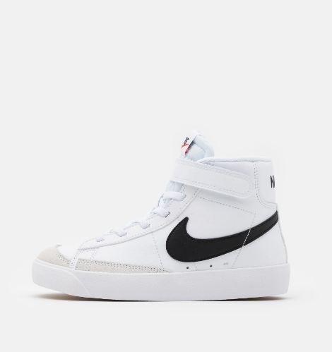 NIKE NIK NIKE BLAZER MID '77 WHITE/BLACK-TEAM ORANGE