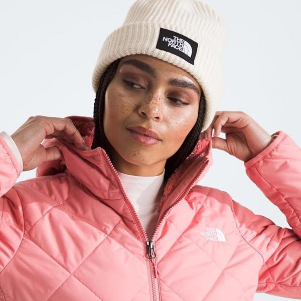 THE NORTH FACE  NTF SALTY LINED BEANIE WHITE DUNE