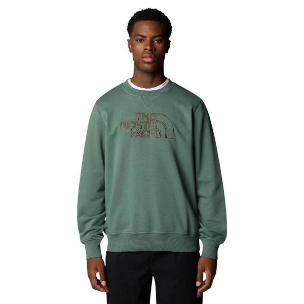 THE NORTH FACE  NTF M DREW PEAK LIGHT CREW DUCK GREEN/LATTE