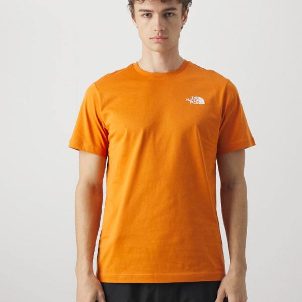 THE NORTH FACE  NTF M S/S REDBOX TEE DESERT RUST