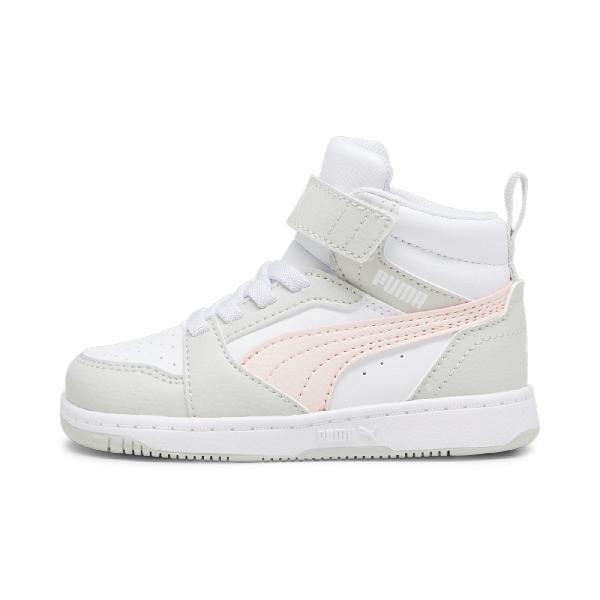 PUMA Puma Rebound V6 Mid AC+ Inf White-Frosty Pink-Sedate Gray