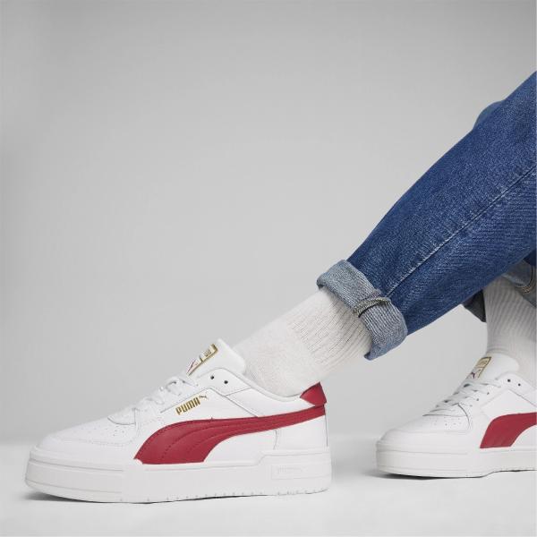 PUMA PUM CA PRO CLASSIC WHITE-CLUB RED-GOLD