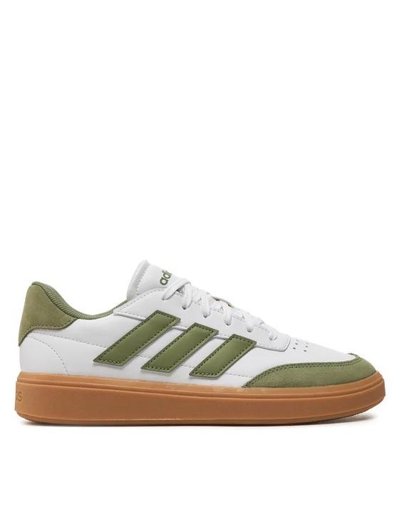 ADIDAS ADI COURTBLOCK J FTWWHT/TENGRN/GUM3