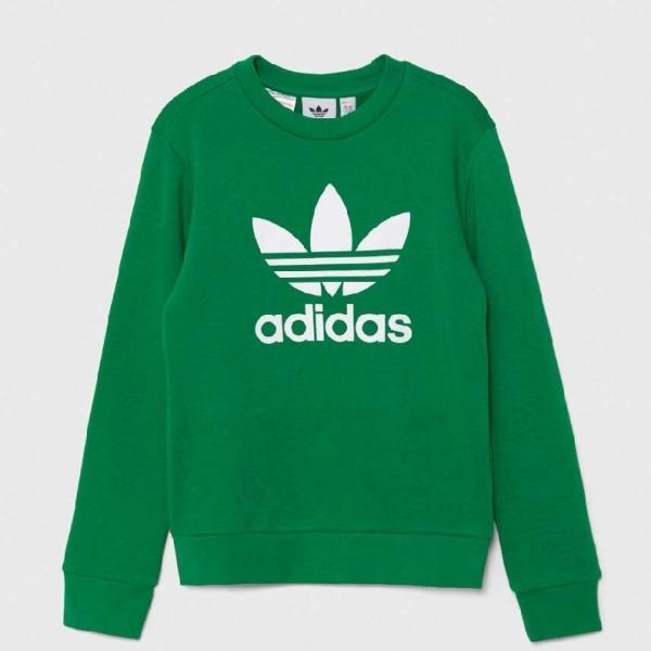 ADIDAS AOR TREFOIL CREW GREEN