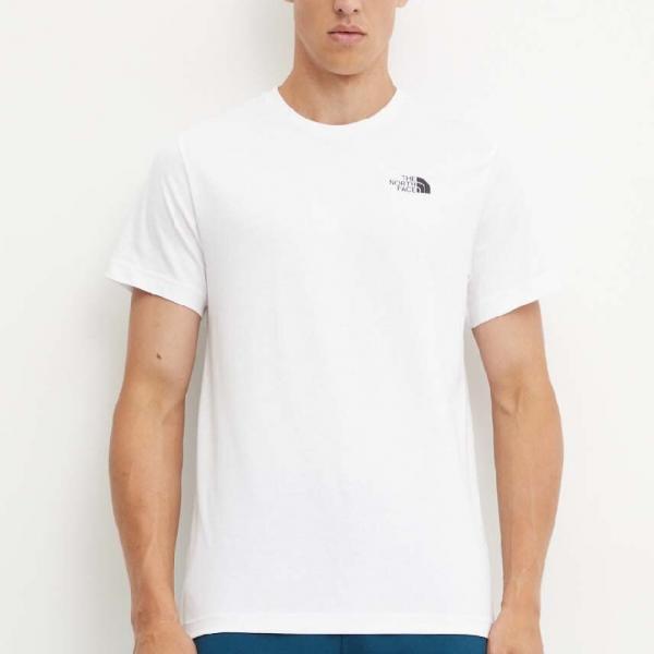 THE NORTH FACE  NTF M VERTICAL SS TEE TNF WHITE