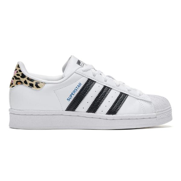 ADIDAS SUPERSTAR J FTWWHT/CBLACK/BLUE