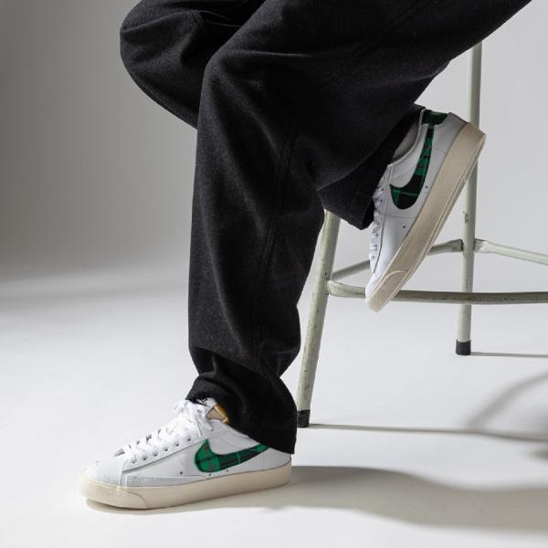 NIKE Nike Blazer Low '77 Premium WHITE/STADIUM GREEN-WHITE-UNIVERSITY RED