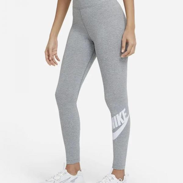 NIKE Nike Sportswear Essential DK GREY HEATHER/WHITE