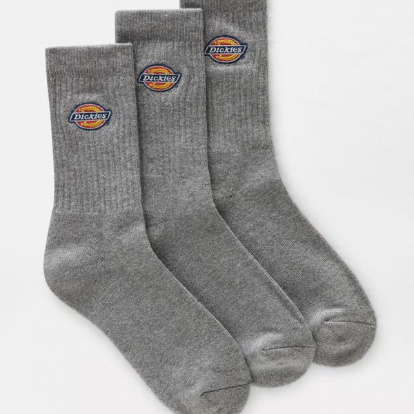 DICKIES VALLEY GROVE SOCKS GREY MELANGE