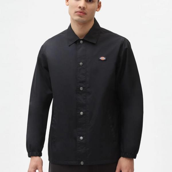 DICKIES OAKPORT COACH JACKET BLACK