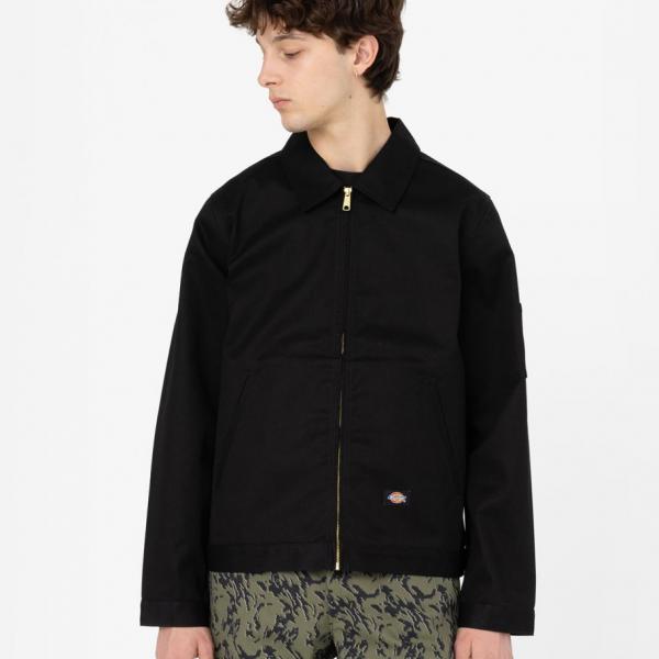 DICKIES M UNLINED EISENHOWER JACKET REC BLACK