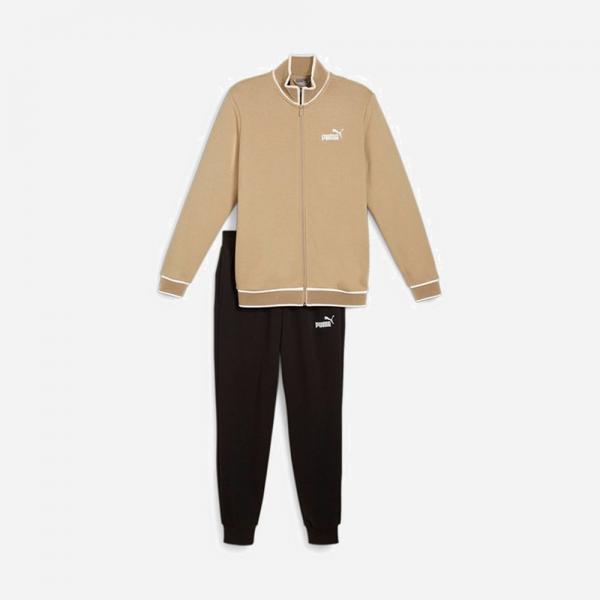 PUMA PUM SWEAT TRACKSUIT PRAIRIE TAN