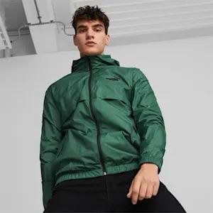 PUMA ESS Solid Windbreaker Vine