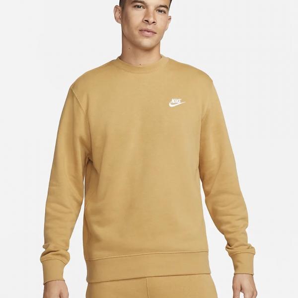 NIKE Nike Sportswear Club Fleece ELEMENTAL GOLD/WHITE