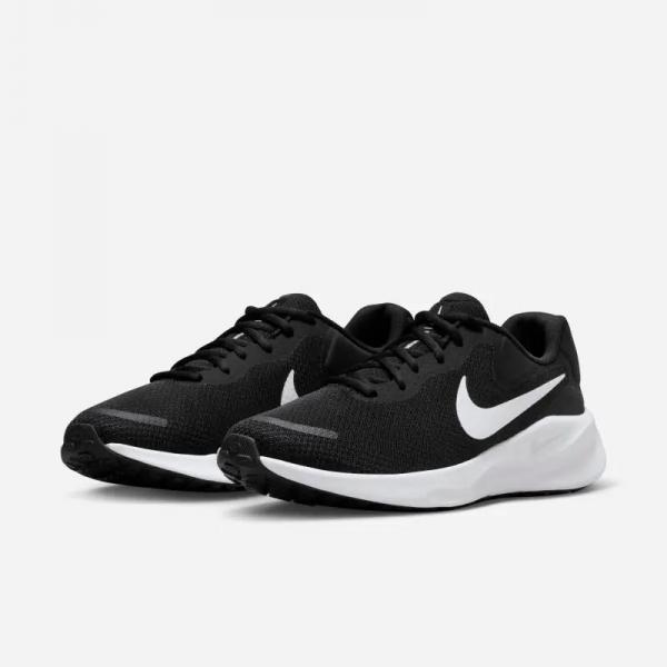 NIKE Nike Revolution 7 BLACK/WHITE