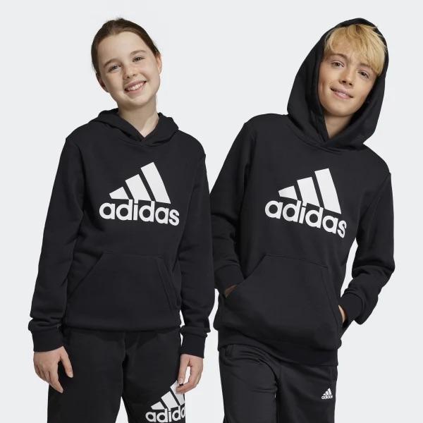 ADIDAS U BL HOODIE BLACK/WHITE