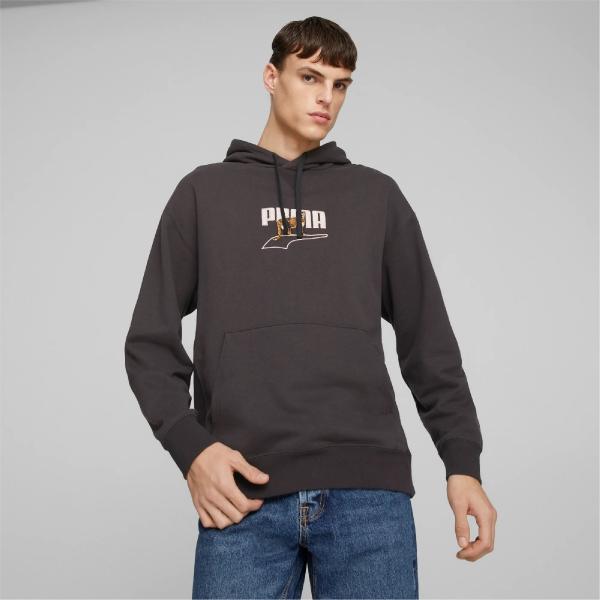 PUMA DOWNTOWN Graphic Hoodie TR PUMA Black