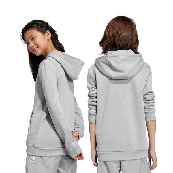 ADIDAS AOR TREFOIL HOODIE MGREYH