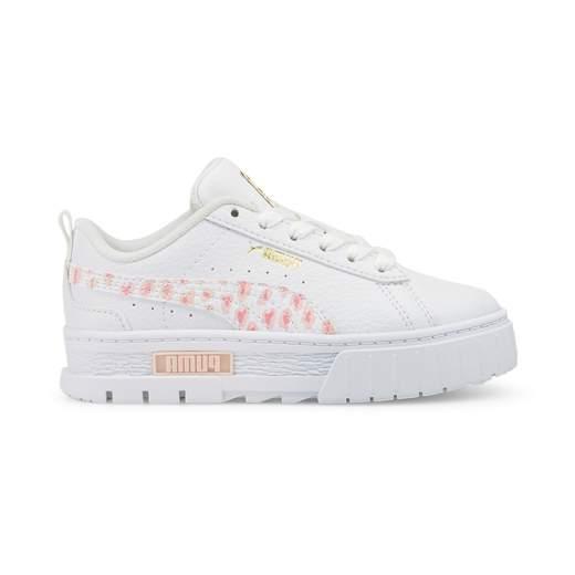 PUMA Mayze Wild PS,Puma White-PRISM PINK,UK1