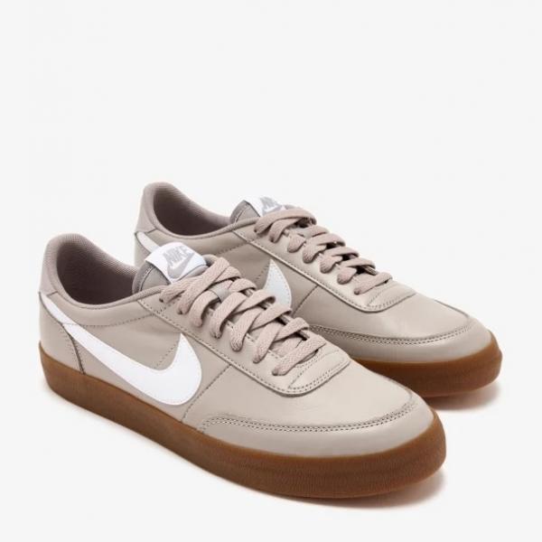 NIKE NIK KILLSHOT 2 LTR COLLEGE GREY/WHITE-GUM MED BROWN