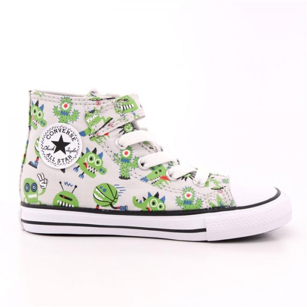 CONVERSE CHUCK TAYLOR ALL STAR 1V CREATURE FEATURE-MOUSE/VIRTUAL MATCHA/BLACK