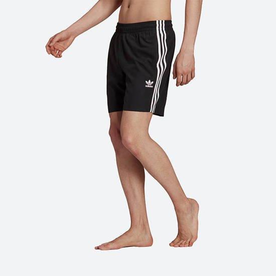 ADIDAS 3-STRIPES SWIMS BLACK