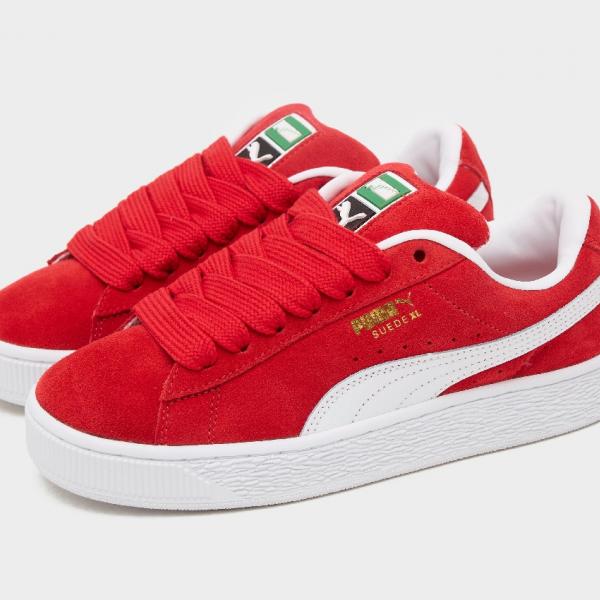 PUMA PUM SUEDE XL FOR ALL TIME RED-PUMA WHITE