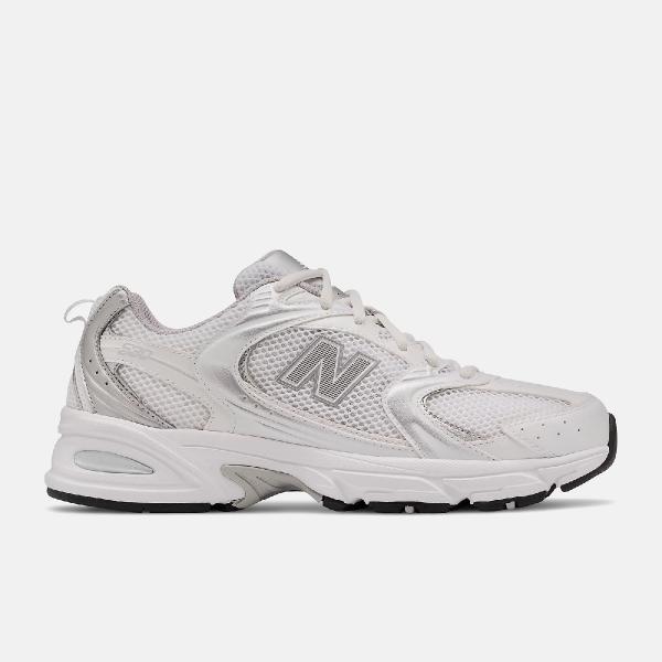 NEW BALANCE NEW SCARPE LIFESTYLE UNISEX - VTZ - TEXTILE&OTHER/TEXTILE/OTHER - WHITE/SILVER