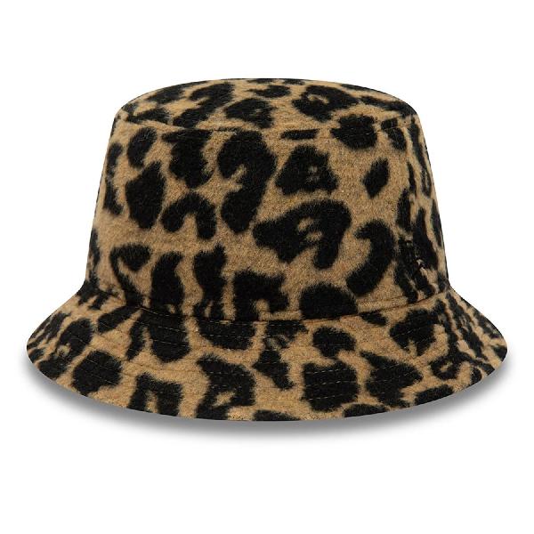 NEW ERA  NEE WMNS LEOPARD BUCKET NEWERA  CAMBLK