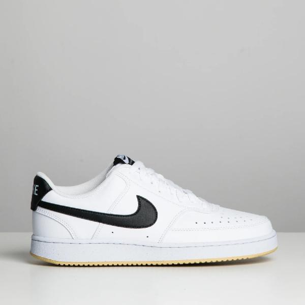 NIKE Nike Court Vision Low Next Nature WHITE/BLACK-WHITE-SESAME