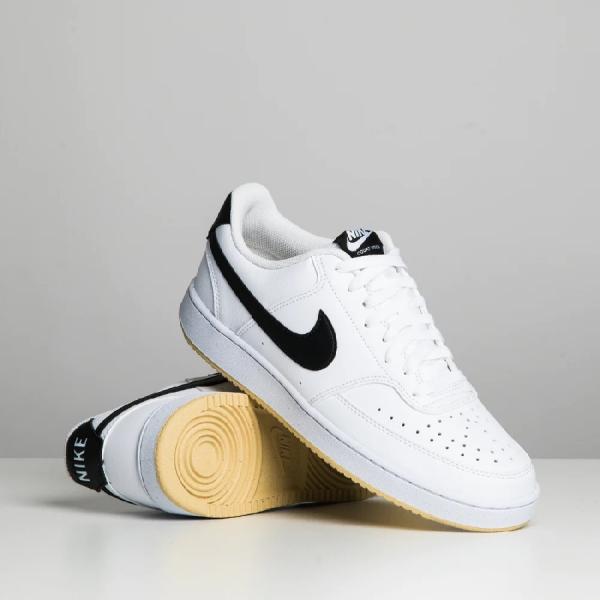 NIKE Nike Court Vision Low Next Nature WHITE/BLACK-WHITE-SESAME