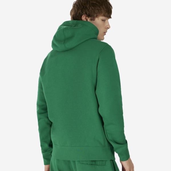 NIKE NIK NIKE CLUB FLEECE MALACHITE/SAFETY ORANGE