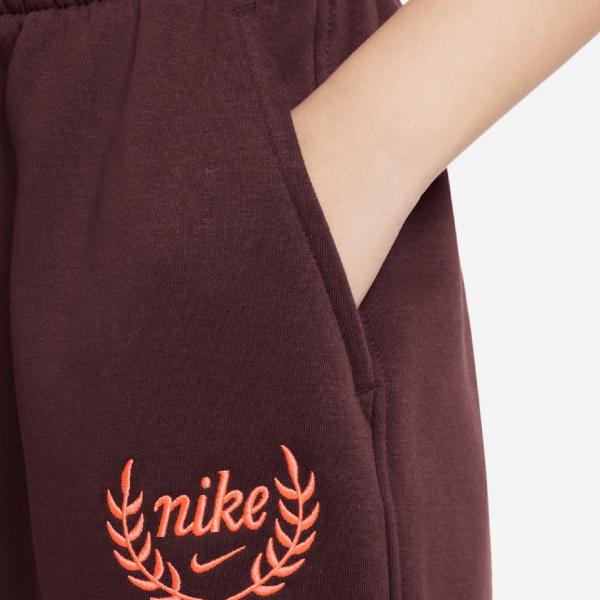 NIKE NIK NIKE SPORTSWEAR CLUB FLEECE BURGUNDY CRUSH/HOT PUNCH