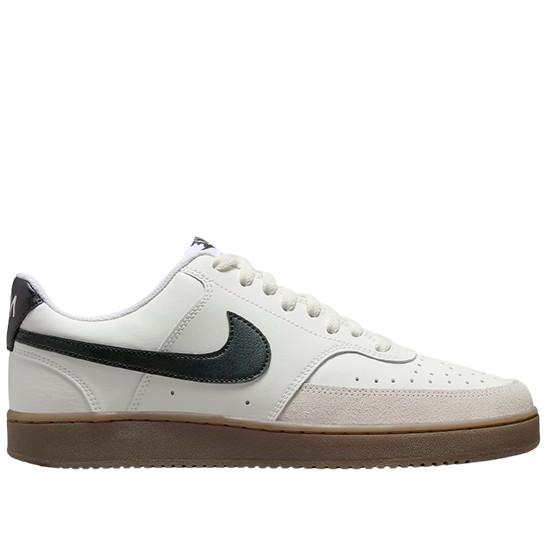 NIKE NIKE COURT VISION LO SAIL/BLACK-LT OREWOOD BRN-WHITE