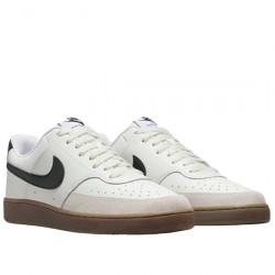 NIKE NIKE COURT VISION LO SAIL/BLACK-LT OREWOOD BRN-WHITE