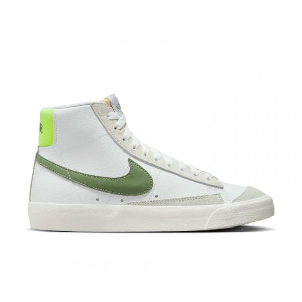 NIKE Nike Blazer Mid '77 WHITE/OIL GREEN-SAIL-VOLT