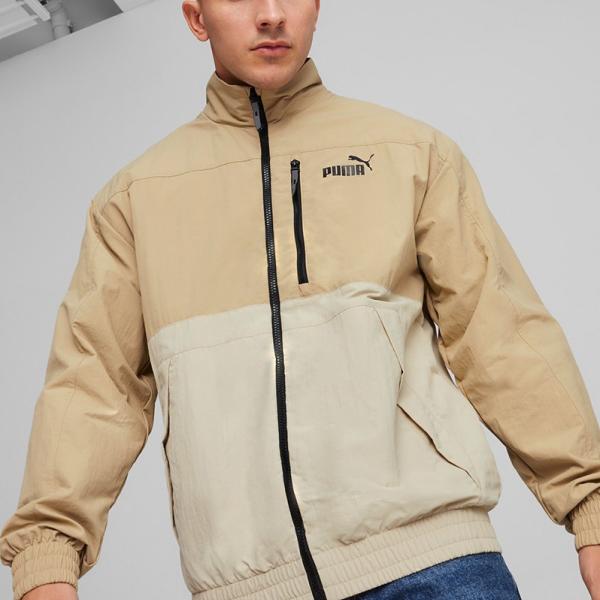 PUMA PUM STYLE WINDBREAKER PRAIRIE TAN