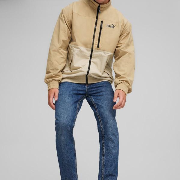 PUMA PUM STYLE WINDBREAKER PRAIRIE TAN