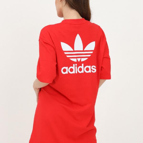 ADIDAS TEE DRESS VIVRED