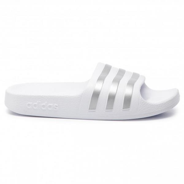 ADIDAS ADI ADILETTE AQUA K FTWWHT/SILVMT/FTWWHT