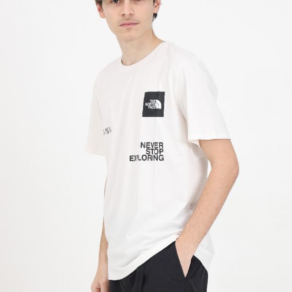 THE NORTH FACE  NTF M FOUNDATION COORDINATES GRAPHIC TEE GARDNIAWT/GARDNIAWT/TNFBK