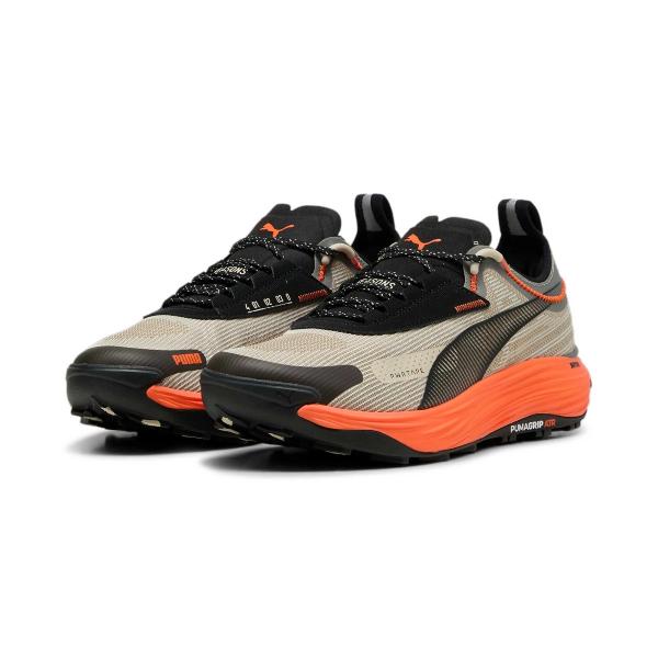 PUMA PUM VOYAGE NITRO 3 TECH DESERT DUST-FLAME FLICKER-PUMA BLACK