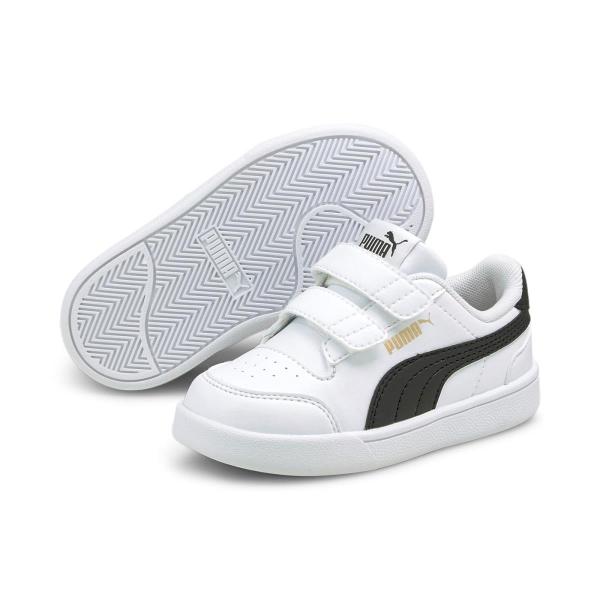 PUMA Puma Shuffle V Inf,Puma White-Puma B,UK4