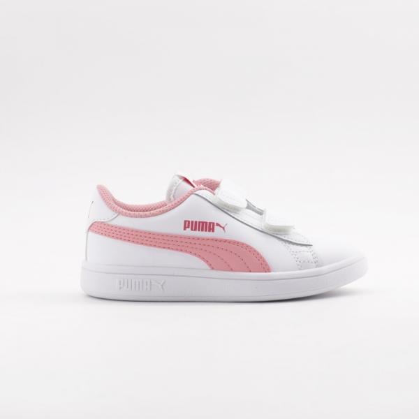 PUMA SMASH V2 PS WHITE/PINK