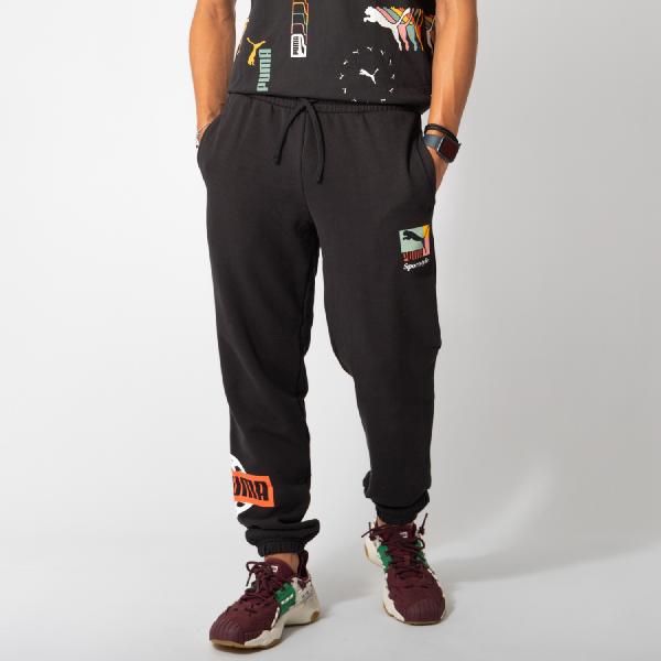 PUMA CLASSICS BRAND LOVE Sweatpants TR Black